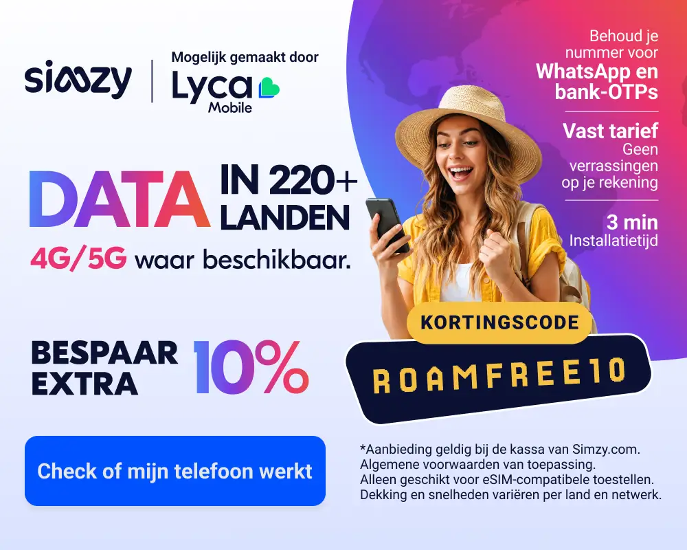 Bewijs van kortingscode - Lycamobile - Lycamobile kortingscode: [[10% extra korting]] op roamen in 4G/5G-landen